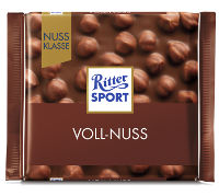 Ritter Sport Nussklasse Voll-Nuss 100 g Tafel